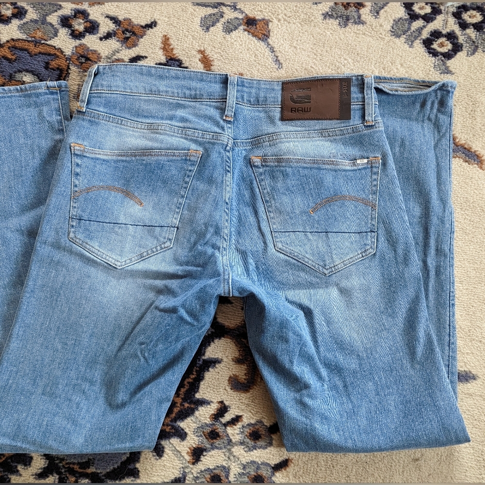 G-Star Men's 3301 29x32 Slim Jeans